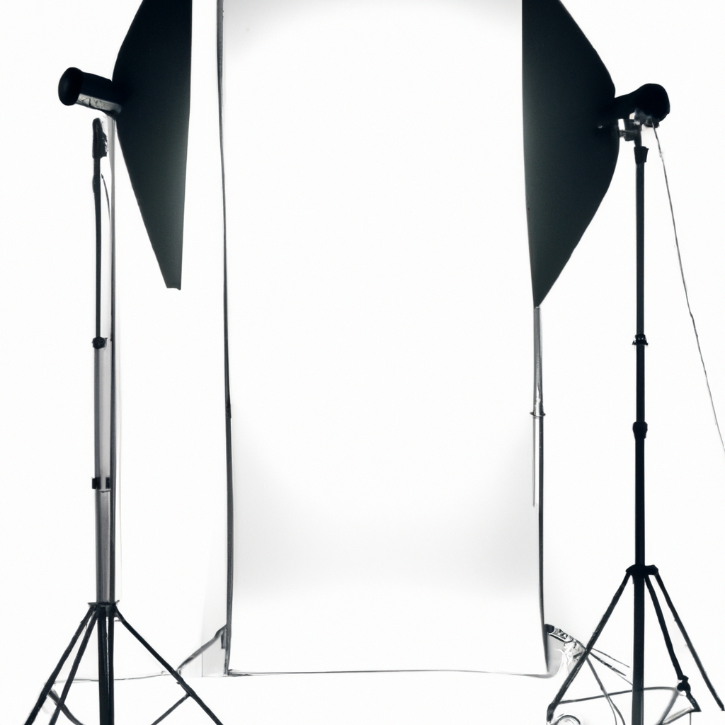 프리미엄 포토 스튜디오 인테리어와 조명 장비